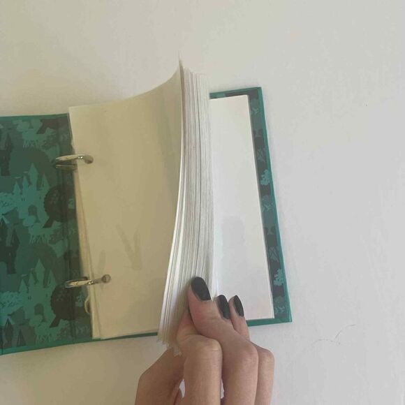 Disney World 2000's Millennium‎ Teal Blue Never Used Character Autograph Book - Picture 5 of 9